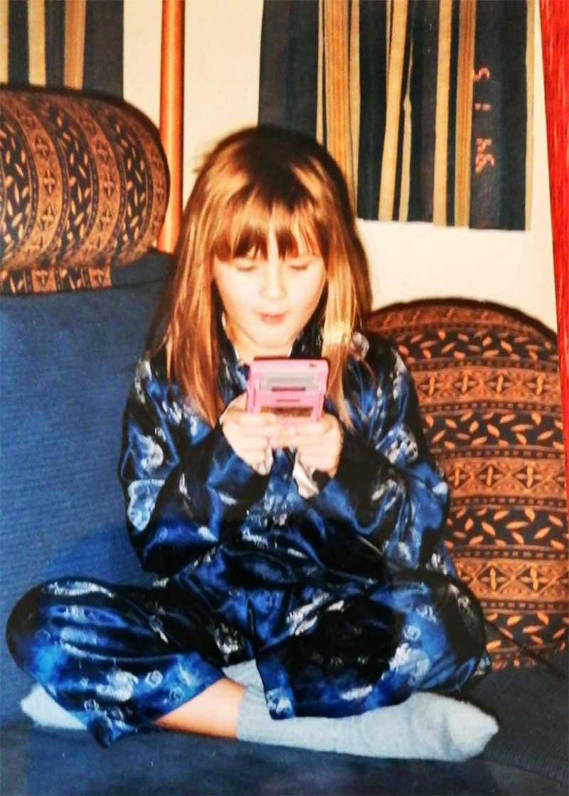 Corinna als Kind