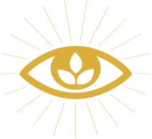 Energetic Trauma Healing Icon Gold, Allsehendes Auge