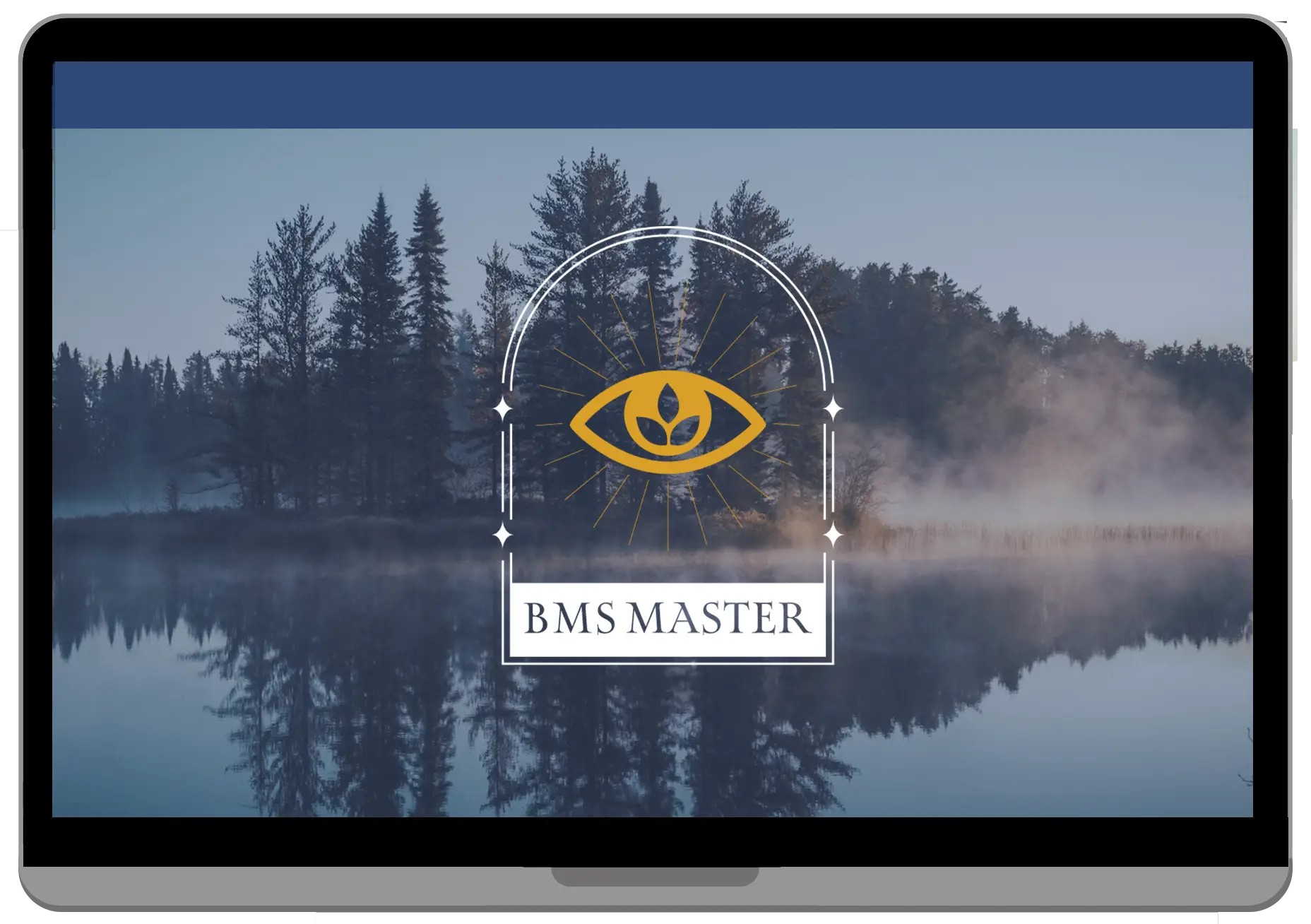 BMS School Master Logo am Bildschirmhintergrund