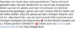 energetiker erfahrungsberichte unserer Kunden