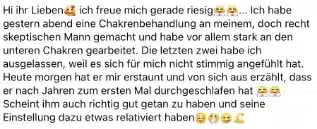 energetiker erfahrungsberichte unserer Kunden