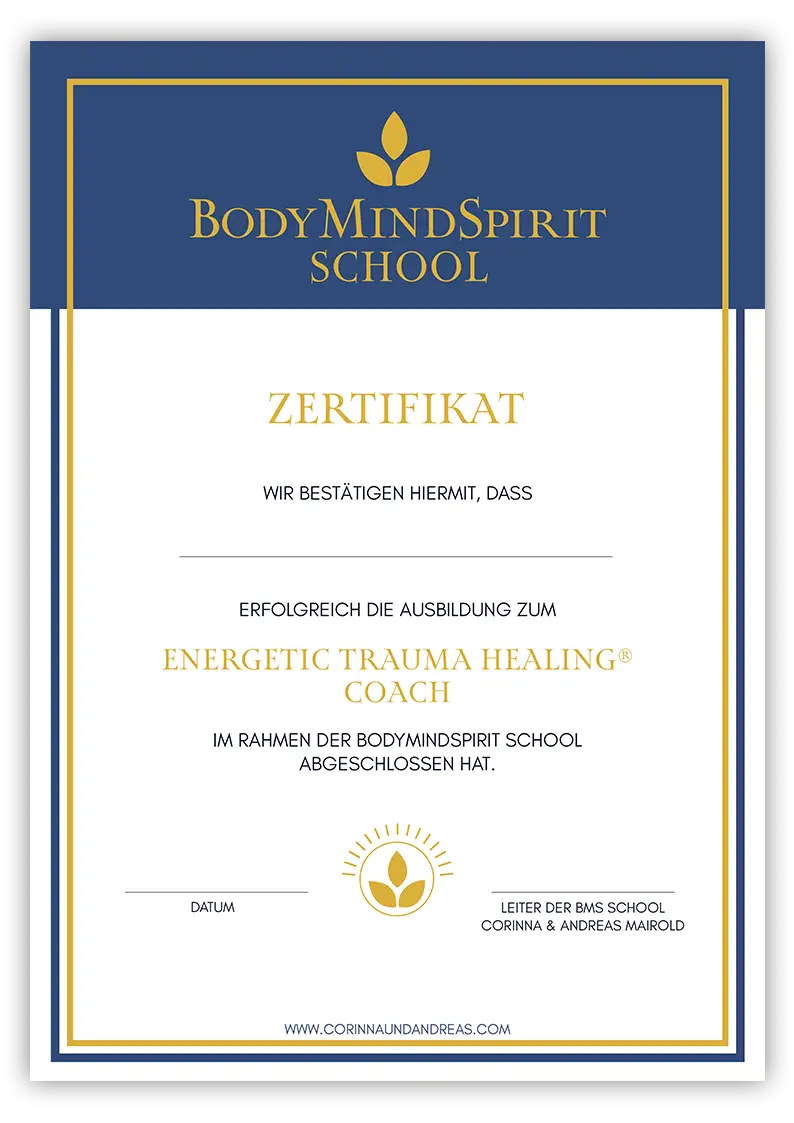 Zertifikat der BMS School