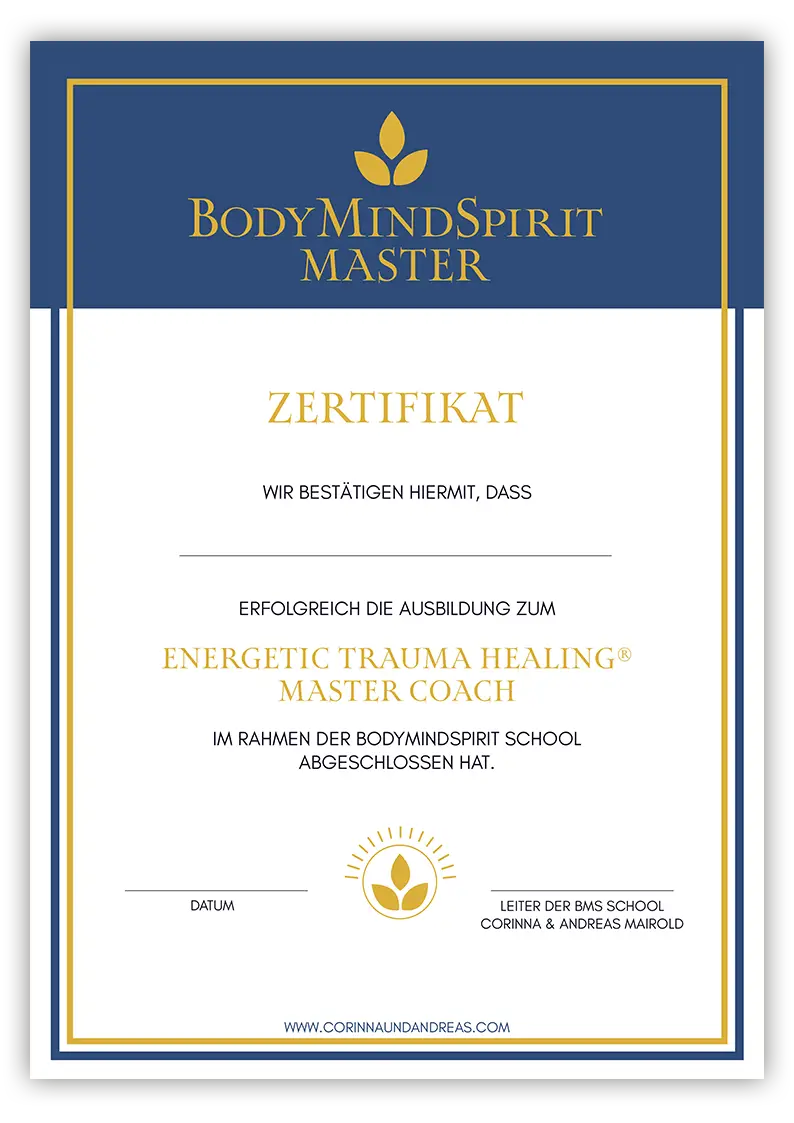 Zertifikat der BMS Master Class